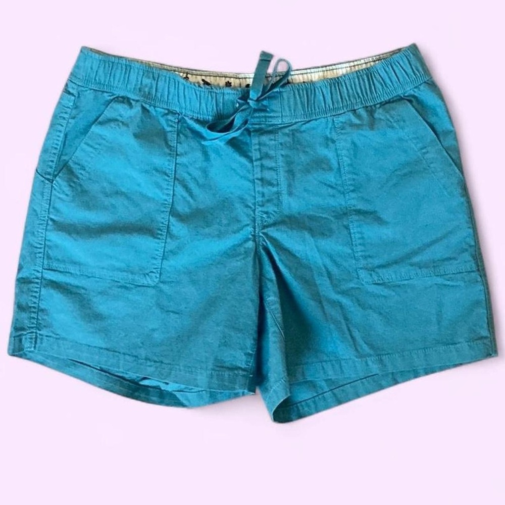 The North Face 🌊 Blue Shorts | Rideside Pull-On | Tie Waist | Large